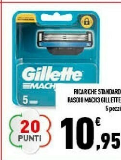 Ricariche standard rasoio mach3