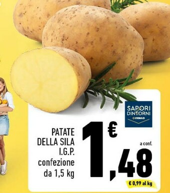 Conad Sapori&dintorni conad patate della sila igp offerta