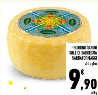 Conad Pecorino sardo sole di sardegna offerta