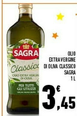 Conad Olio extra vergine di oliva il classico offerta
