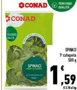 Conad Conad - spinaci offerta