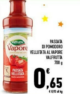 Conad Passata vellutata 700 g(ml) offerta
