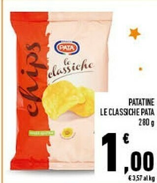 Conad Snack pata - la patatina 280 g(ml) offerta