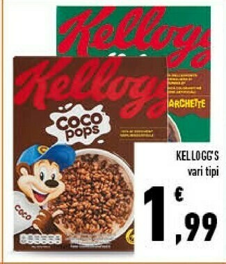 Conad Kellogg's coco pops offerta