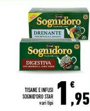 Conad Tisane e infusi sogni d'oro offerta