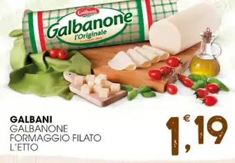 SpesAmica GALBANI GALBANONE FORMAGGIO FILATO L'ETTO offerta