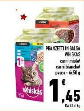 Conad Pranzetti in salsa offerta