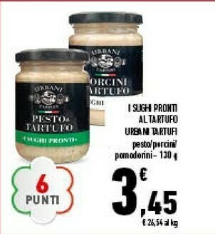 Conad Salsa tartufata tuber aestivum vitt 130 g(ml) offerta