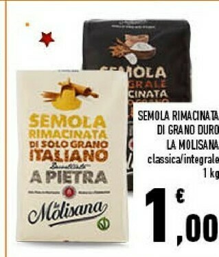 Conad Superstore Semola rimacinata di grano duro offerta