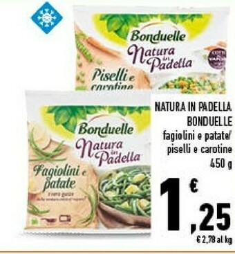 Conad Superstore Fagiolini e patate natura in padella 450 g(ml) offerta