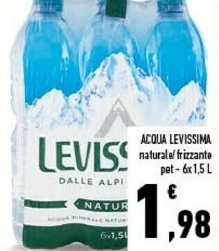 Conad Superstore Acqua naturale 1500 g(ml) offerta