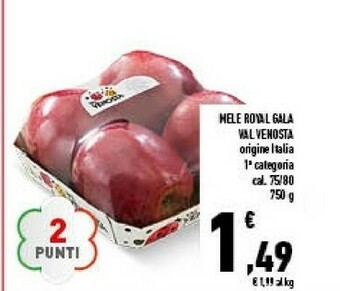 Conad Superstore Mele royal gala offerta