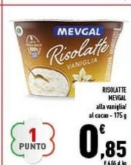 Conad Superstore Risolatte alla vaniglia 175 g(ml) offerta