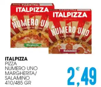 SpesAmica ITALPIZZA PIZZA NUMERO UNO MARGHERITA/ SALAMINO 410/485 GR offerta