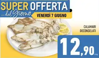 Conad Superstore CALAMARI DECONGELATI offerta