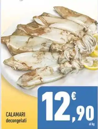 Conad CALAMARI decongelati offerta