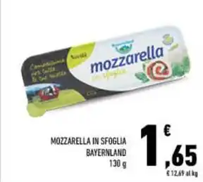 Conad MOZZARELLA IN SFOGLIA BAYERNLAND offerta