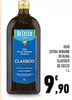 Conad OLIO EXTRA VERGINE DI OLIVA CLASSICO DE CECCO offerta