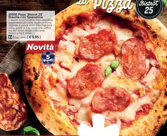 19306 Pizza "Bistrot 25" Diavola con Spianatina