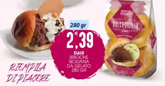 SpesAmica DAIS BRIOCHE SICILIANA DA GELATO 280 gr offerta