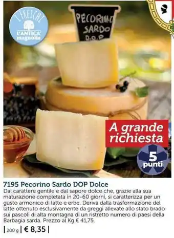 Bofrost 7195 Pecorino Sardo DOP Dolce offerta