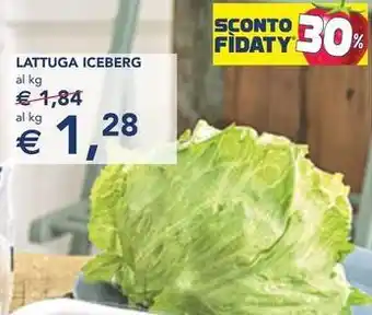 Esselunga LATTUGA ICEBERG offerta