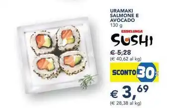 Esselunga URAMAKI SALMONE E AVOCADO offerta