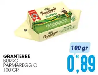 SpesAmica GRANTERRE BURRO PARMAREGGIO 100 GR offerta