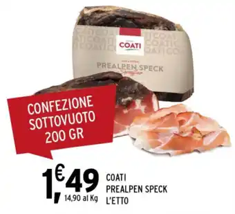 Gecop COATI PREALPEN SPECK L'ETTO offerta