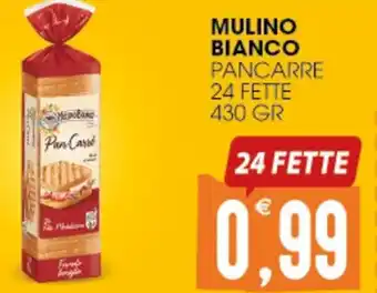 SpesAmica MULINO BIANCO PANCARRE 24 FETTE 430 GR offerta