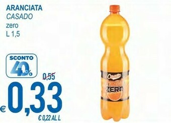 Casado - aranciata zero 1500 g(ml)