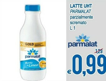Latte uht parzialmente scremato