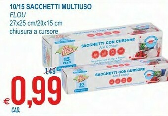 MD Discount Flou sacchetti multiuso offerta