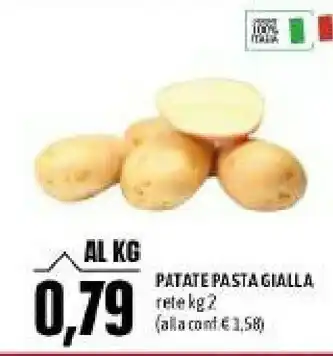 Emi Supermercati Patate pasta gialla 2000 g offerta