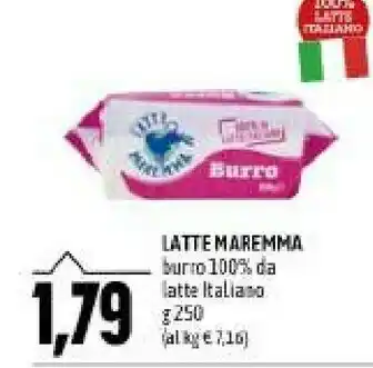 Emi Supermercati Latte maremma - burro 250 g(ml) offerta