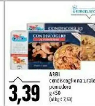 Emi Supermercati Condiscoglio sugo pronto ai frutti di mare con pomodoro 450 g(ml) offerta