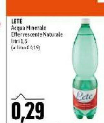 Emi Supermercati Acqua offerta