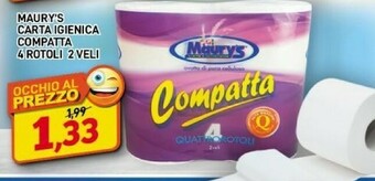 Maury's Carta igienica offerta