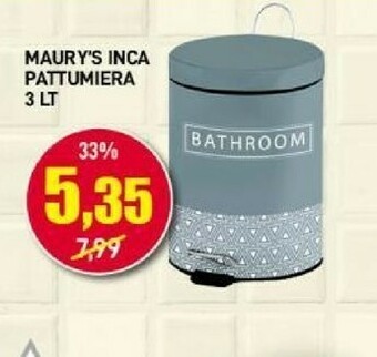 Maury's Pattumiera offerta