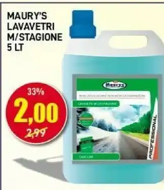 Maury's Lavavetri offerta