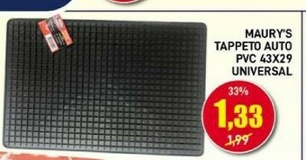 Maury's Tappetini auto offerta