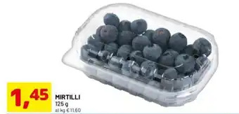 DPiù MIRTILLI 125 g offerta