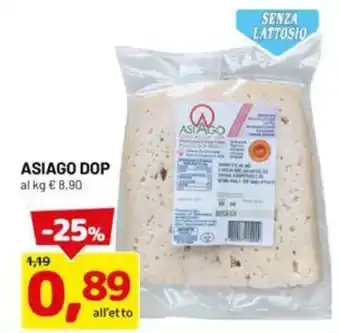 DPiù ASIAGO DOP offerta