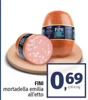 Pam FINI mortadella emilia all'etto offerta