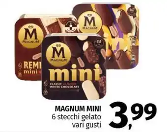 Pam MAGNUM MINI 6 stecchi gelato vari gusti offerta
