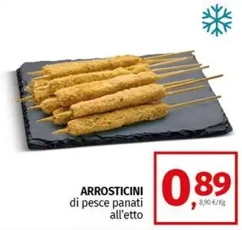 Pam ARROSTICINI di pesce panati all'etto offerta