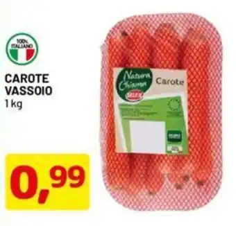 DPiù CAROTE VASSOIO 1 kg offerta