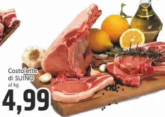 Paghi Poco Costolette di SUINO al kg offerta
