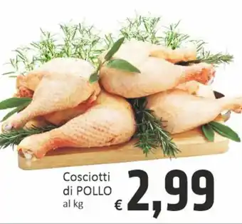 Paghi Poco Cosciotti di POLLO al kg offerta
