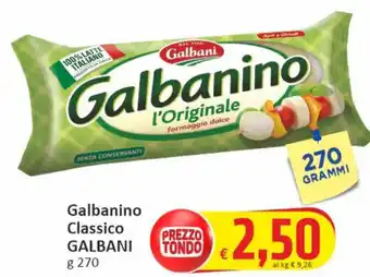 Paghi Poco Galbanino Classico GALBANI g 270 offerta